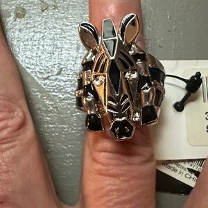 Marc Jacob’s Zebra statement Ring NWT